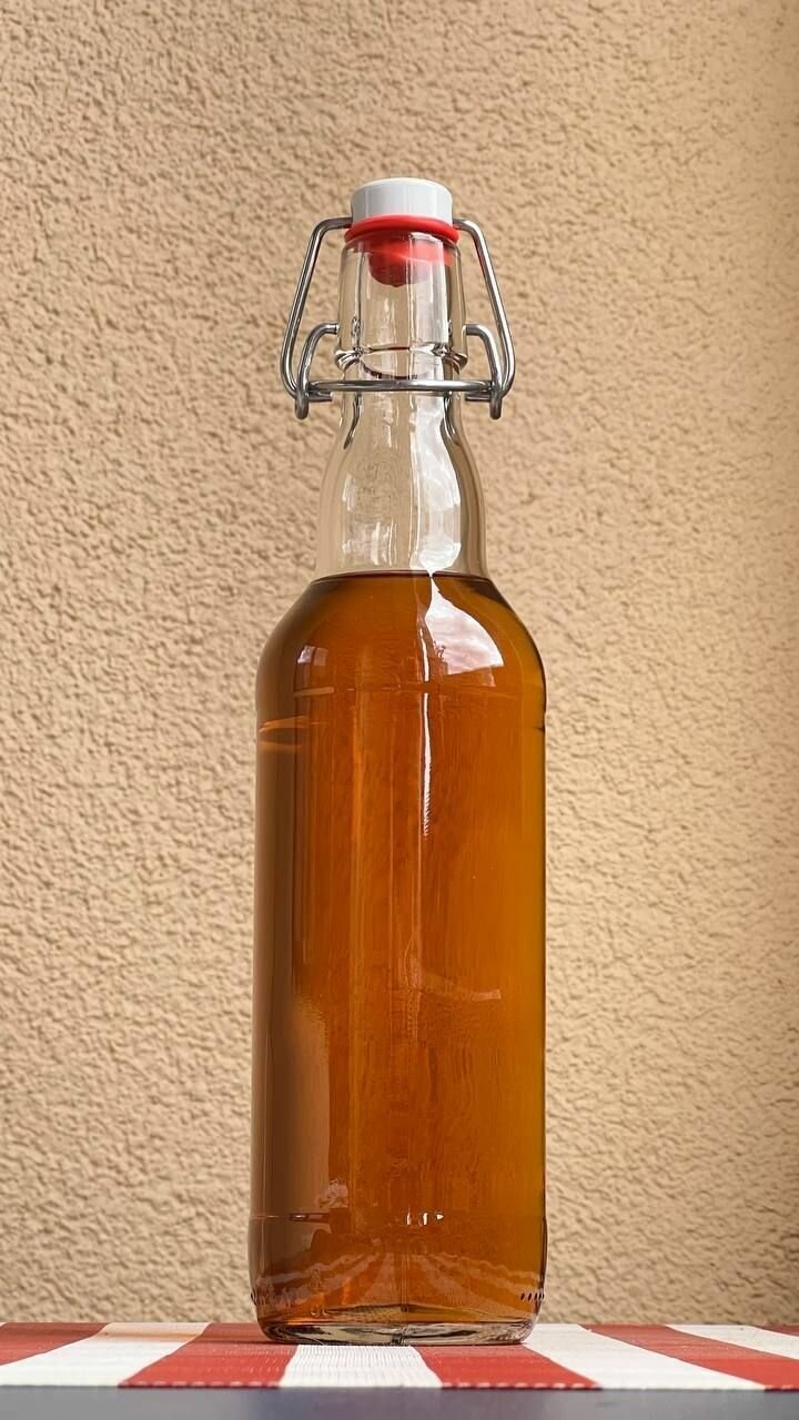 Бутылка стеклянная с бугельной пробкой KHome, бесцветная, 0,5 л, 20 шт - фотография № 4