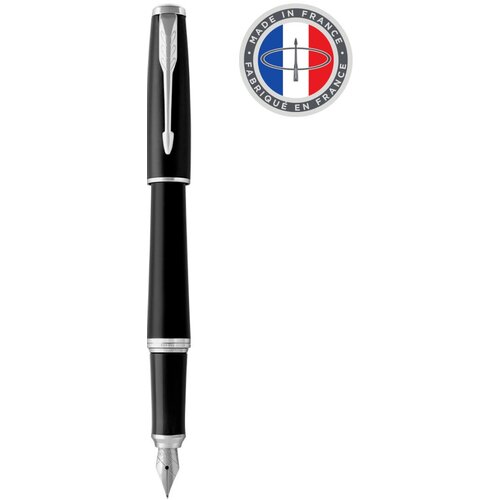 набор parker 2093381 urban core Ручка перьевая Parker Urban Core F309 (CW1931592) Muted Black CT F сталь нержавеющая подар. кор.