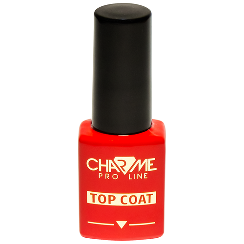 CHARME-PRO Верхнее покрытие Super Shine, прозрачный, 10 мл charme pro верхнее покрытие top glamour 02 10 мл