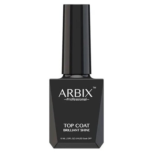 Arbix Верхнее покрытие Top Brilliant Shine, прозрачный, 10 мл