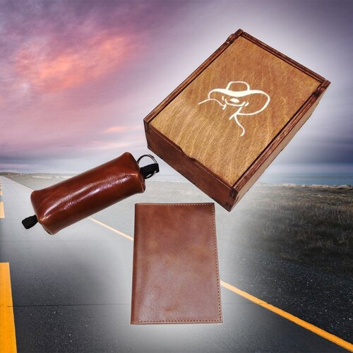 Комплект для автодокументов , черный, мультиколор