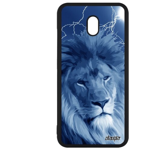 фото Чехол на мобильный xiaomi redmi 8a, "лев" зверь хищник utaupia