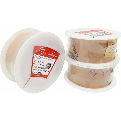 GOLDEN BRIDGE Проволока сварочная омеднённая JQ.MG50-6/ER70S-6 0,8 мм х 1 кг 132