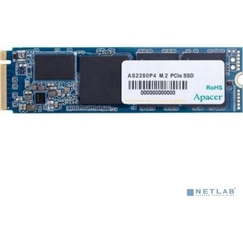 Apacer накопитель M2 2280 1TB Apacer AS2280P4 Client SSD AP1TBAS2280P4-1 PCIe Gen3x4 with NVMe 30002000 IOPS 215390K MTBF 15M 3D TLC 800TBW 073DWPD RTL 918253 1158800₽