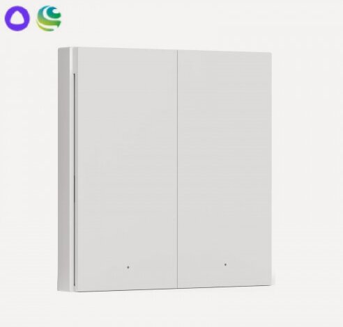 Изображение товара Умный выключатель Aqara Wireless Remote Switch H1 (Double Rocker)