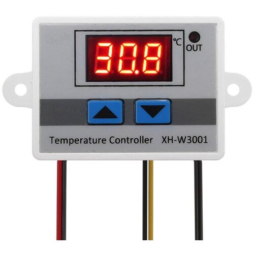 Контроллер температуры техметр XH-W3001 24V/240W (Серый)