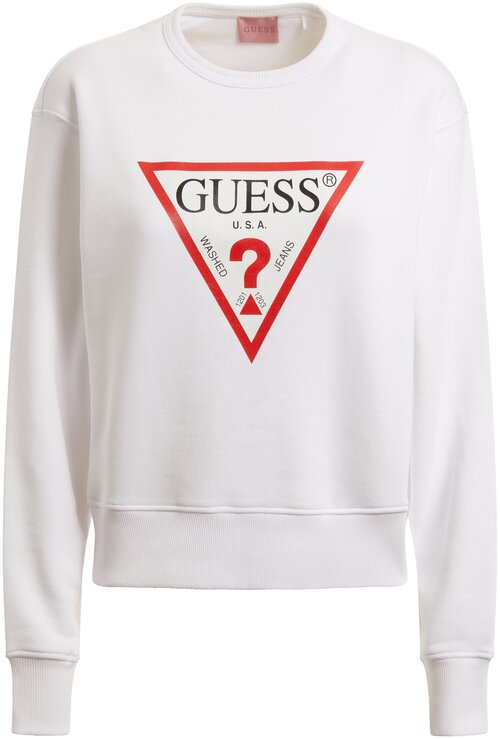 Свитшот GUESS, размер L, белый