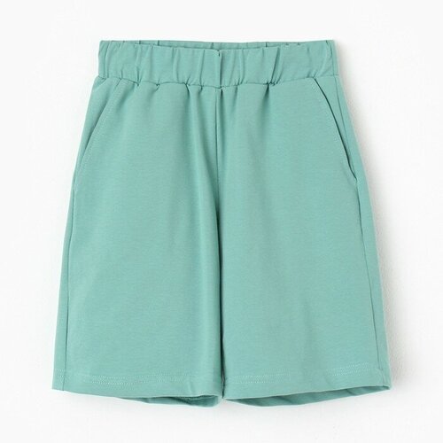 Шорты Minaku, размер 110, зеленый юбка для девочки minaku цвет светло зелёный рост 110 см