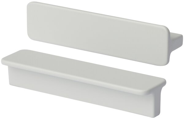 Ручка мебельная ИКЕА ХАККОС, 2 шт., длина: 10 см, светло-серый
