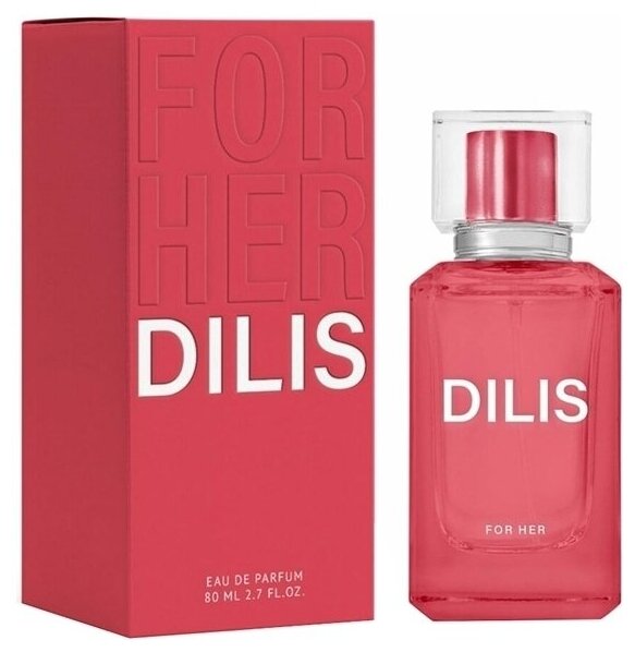 Парфюмерная вода Dilis Parfum Парфюмерная вода женская For Her (Объем 80 мл) - Белорусская косметика