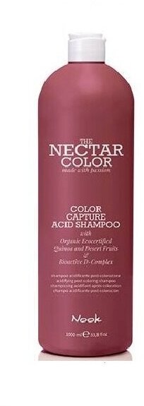 Шампунь NOOK Фиксирующий после окрашивания Color Capture Acid Shampoo, 1000 мл