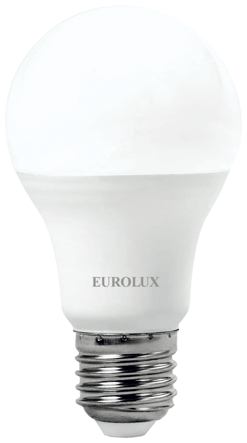 Лампа светодиодная LL-E-A60-15W-230-6K-E27 (груша, 15Вт, холод, Е27) Eurolux