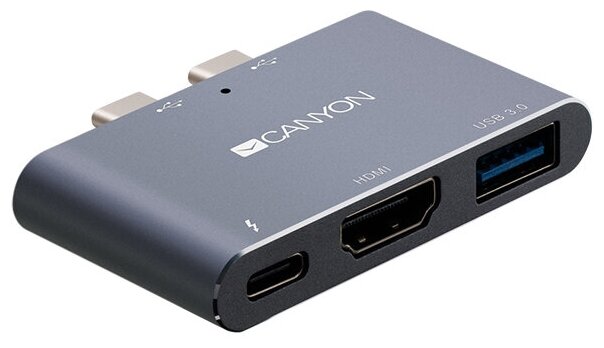 USB Hub Canyon DS-1 3 порта (Thunderbolt 3, USB 3.0, HDMI)