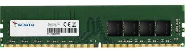 Оперативная память для компьютера 32Gb (1x32Gb) PC4-25600 3200MHz DDR4 DIMM CL22 A-Data Premier AD4U320032G22-SGN