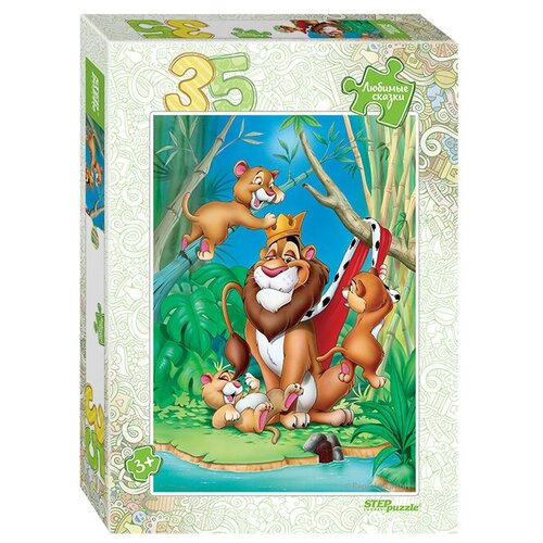 Пазл Step puzzle Любимые сказки Король Лев (91173), 35 дет., разноцветный пазл король лев 1000 шт