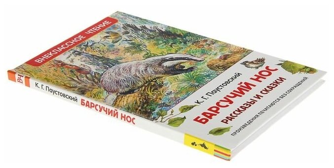 Паустовский К. Г. Паустовский К. Барсучий нос.Рассказы и сказки (ВЧ) - фотография № 10