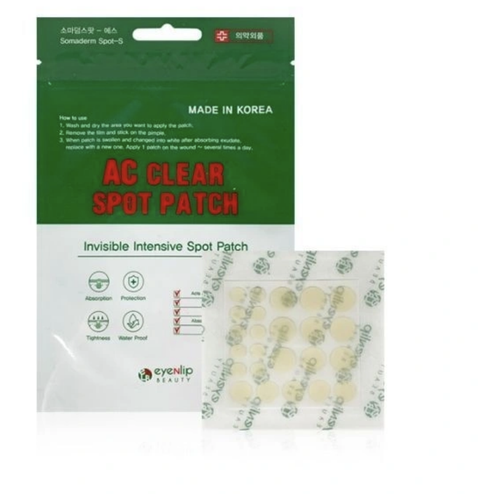 Eyenlip Маски-патчи для проблемной кожи Ac Clear Spot Patch, 24 шт