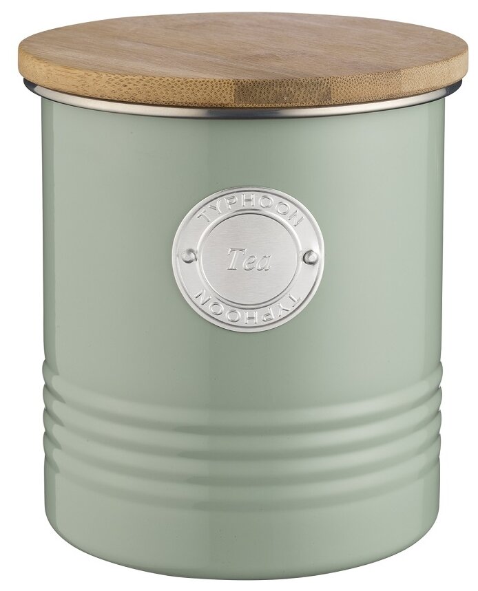 Емкость для хранения чая TYPHOON Living зеленая, 1 л (1400.965V) - фотография № 1