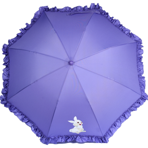 Зонт-трость Airton, полуавтомат, купол 75 см., фиолетовый