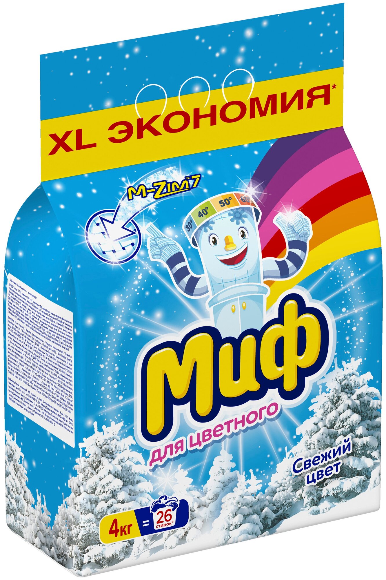 Стиральный порошок Миф Свежий цвет (автомат) — купить по выгодной цене ...
