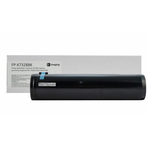 Совместимый тонер-картридж F+ imaging FP-X7328BK, черный картридж xerox 006r01178 006r01178 для xerox copycentre c2128 copycentre c2636 copycentre c3545 workcentre 7235 workcentre 7245 workcentre 7328 workce