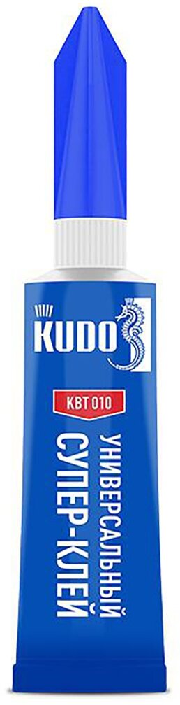 Супер-клей универсальный Kudo KBT-010, 3 г, прозрачный