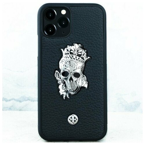 Princess Calavera Black Leather