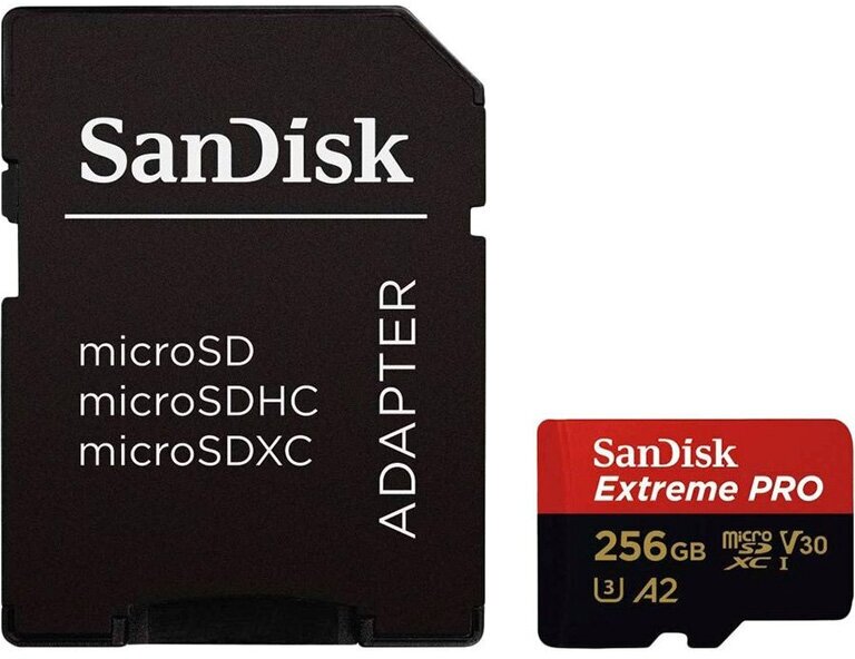   SanDisk MicroSDXC 256GB Extreme PRO V30 U3 A2 200/140 /,  