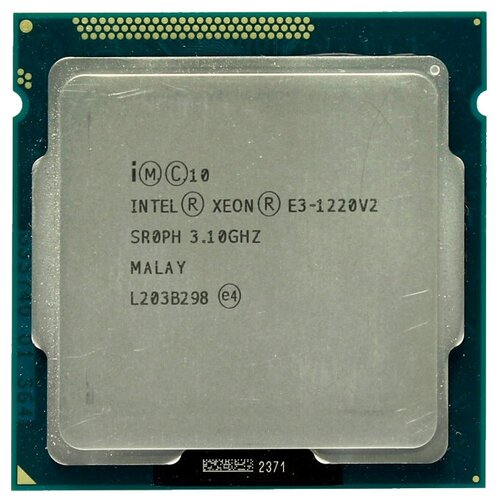 Процессор Intel Xeon E3-1220V2 Ivy Bridge-H2 LGA1155, 4 x 3100 МГц, OEM процессор intel xeon e3 1220v2 ivy bridge h2 lga1155 4 x 3100 мгц oem