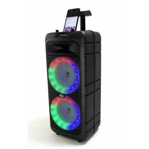 Колонка BT Speaker ZQS-8211 8х240W Bluetooth Караоке черный 499900₽