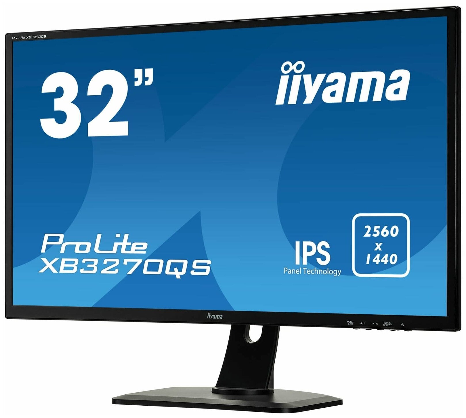 Монитор LCD 31.5'' [16:9] 2560х1440(WQHD) IPS, nonGLARE, 300cd/m2, H178°/V178°, 1200:1, 80M:1, 1.07B Color, 4ms, HDMI, DP, Height adj, Tilt, Speakers, Audio out, 3Y, Black