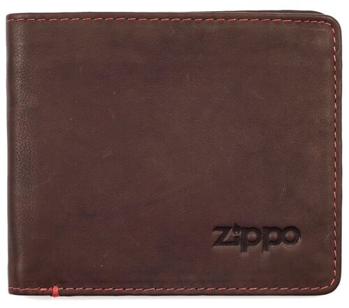 Портмоне Zippo 2005117, фактура гладкая, коричневый