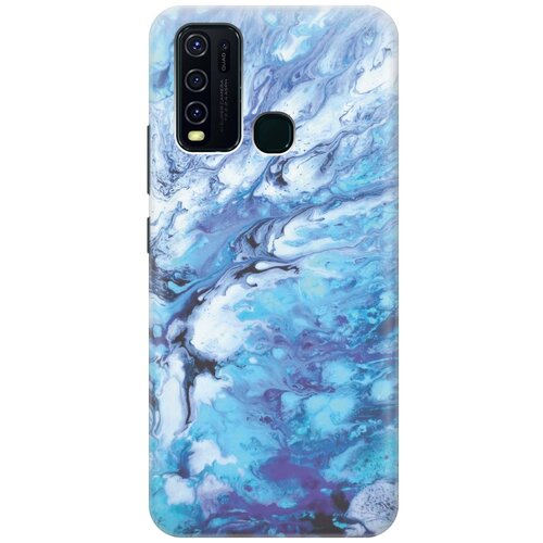 RE: PA Чехол - накладка ArtColor для Vivo Y30 с принтом Синий мрамор re pa чехол накладка artcolor для oppo a74 с принтом синий мрамор