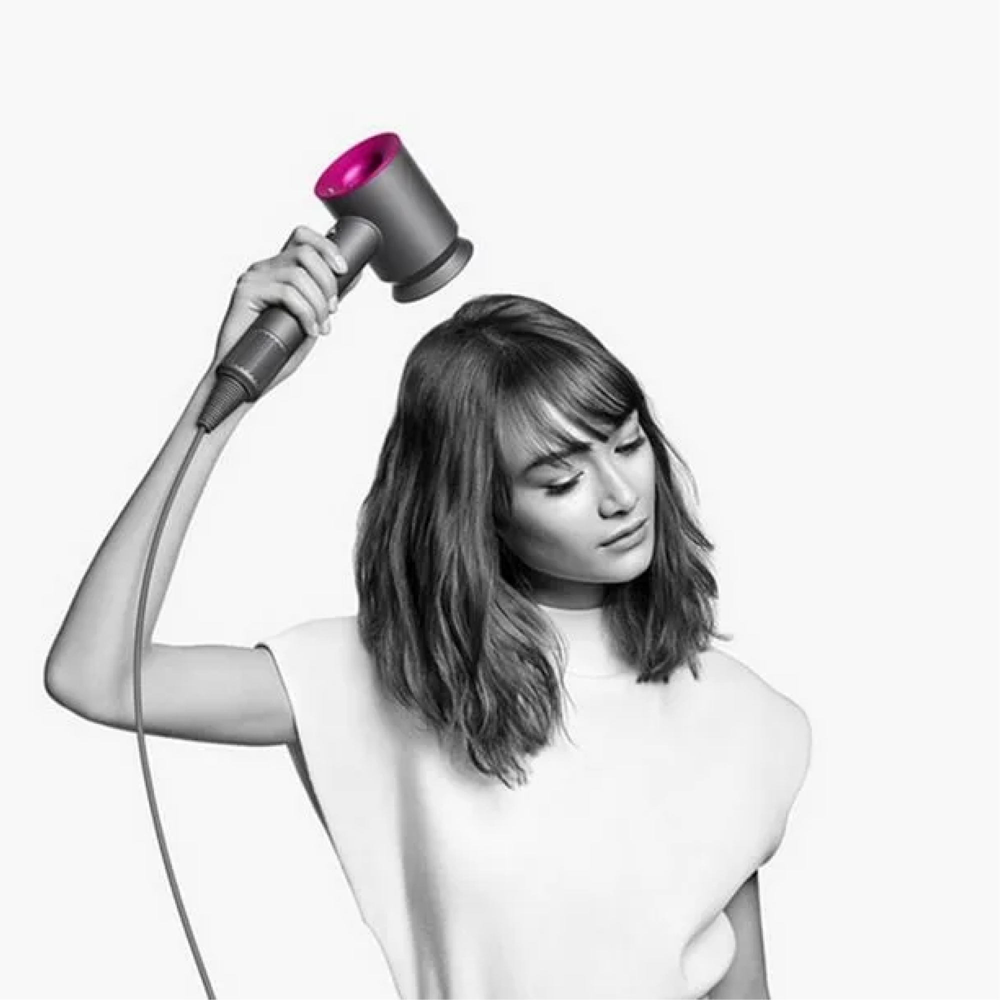 Фен Dyson Supersonic HD08 Nickel/Fuchsia (Никель/Фуксия) + Подарок 2 расчески EU - фотография № 11