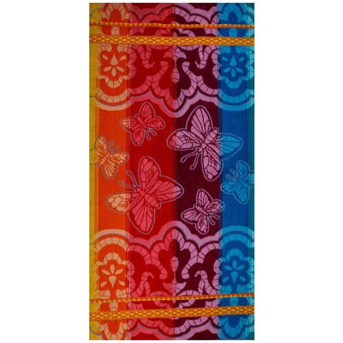 фото Полотенце "авангард" махровое; 320, бабочки решелье; размер: 70 х 140