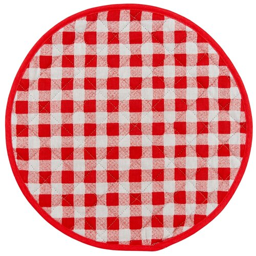 фото Guten morgen сидушка на стул kletka цвет: красный, белый br05371 (38)