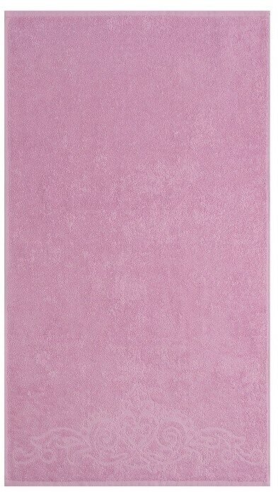 ДМ-люкс Полотенце махровое «Romance» цвет сирень, 70х130, 320 гр/м