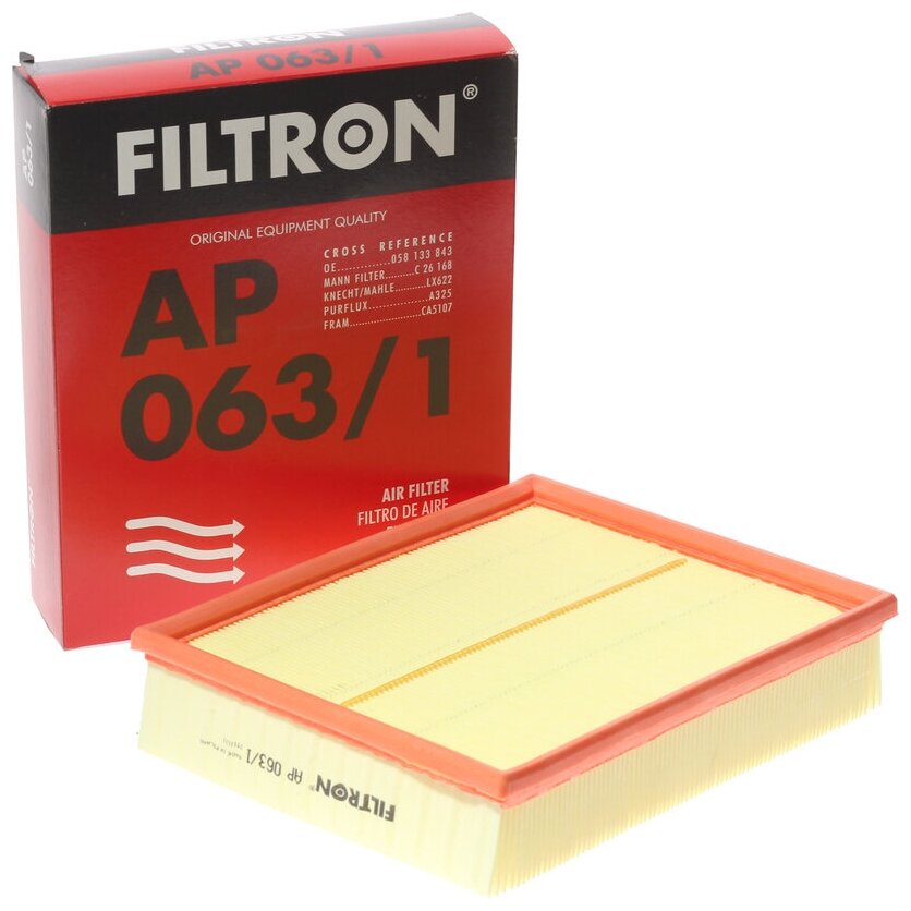 FILTRON Фильтр воздушный FILTRON AP0631