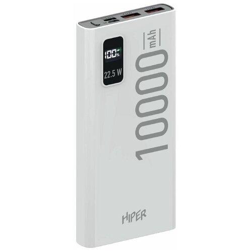 Внешний аккумулятор Power Bank HIPER EP 10000 10000мAч черный ep 10000 black 2849₽