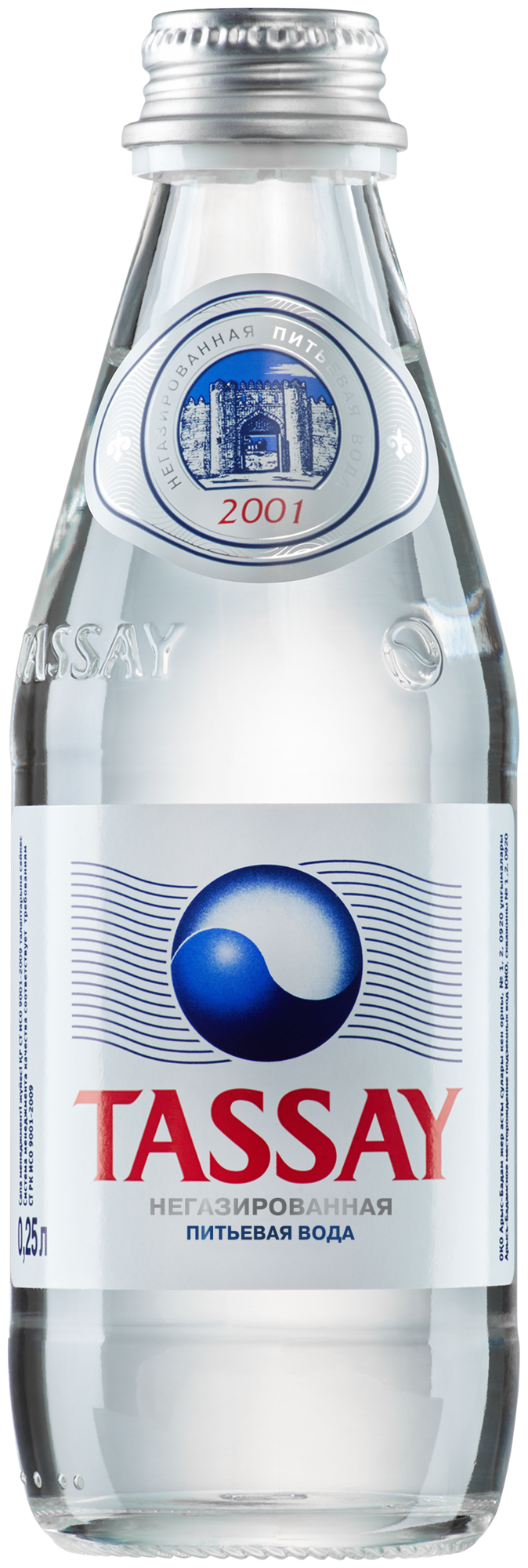Вода питьевая TASSAY негазированная, стекло, 12 шт. по 0.25 л - фотография № 2