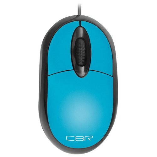 CBR CM 102 Blue USB {Мышь, оптика, 1200dpi, офисн., провод 1,3м}