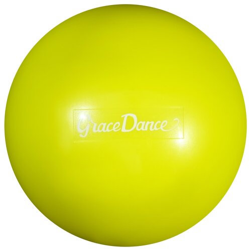 фото Мяч для художественной гимнастики grace dance 16,5 см, 280 г, цвет салатовый