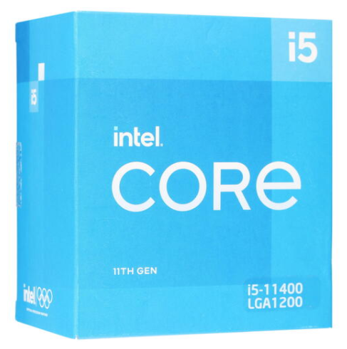 Intel CPU Core i5-11400 Rocket Lake BOX 2.6GHz, 12MB, LGA1200