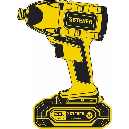 Винтоверт бесщёточный Steher CSB-300-2 в кейсе 1974800₽