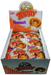 Elvan Пончик Today Donut карамель, 50 г (24 шт.)