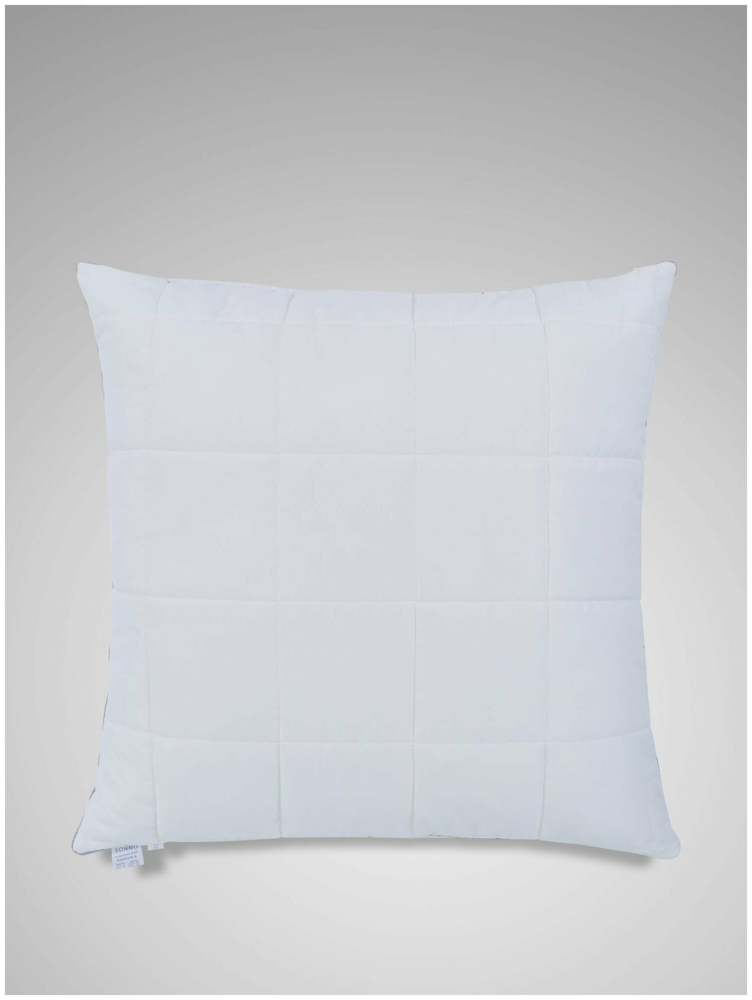 Комплект из двух подушек для сна SONNO EUPHORIA 70x70 см с молнией, гипоаллергенный наполнитель Amicor TM - фотография № 2