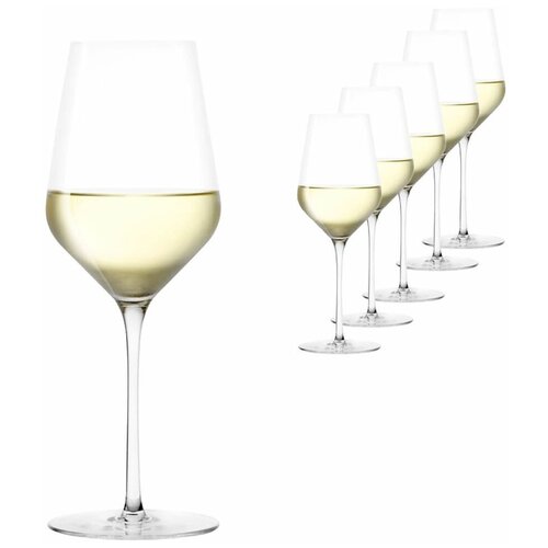 фото Набор из 6 бокалов для белого вина 410мл stolzle starlight