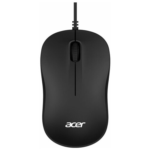 Удобная компьютерная мышь Acer для работы, проводная, черная