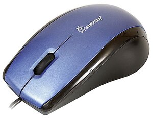 Мышь SmartBuy SBM-101P-B/K Blue-Black PS/2