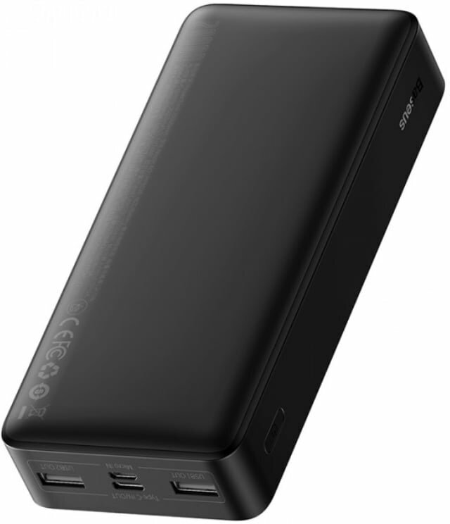 Внешний аккумулятор Baseus Bipow Digital Display 20000mAh 20W Black (PPDML-M01) - фото №7